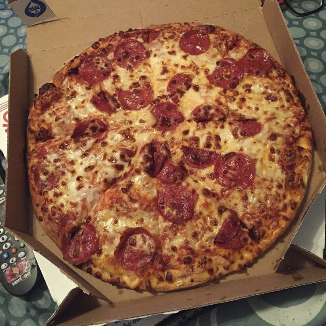 Domino's Pizza on X: The moment the pizza box opens and time literally  STOPS. 😳🍕  / X