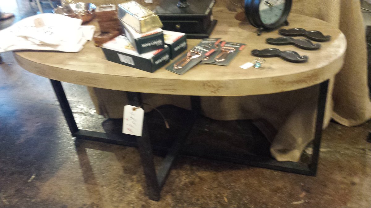 Oval cocktail table $75, come see us!