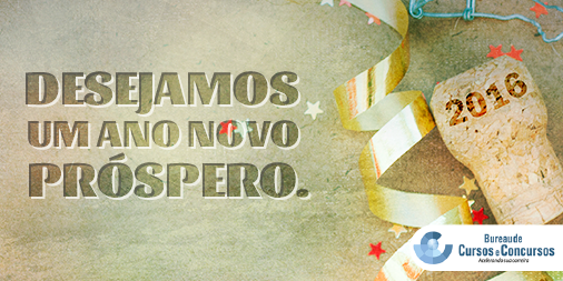 Que em 2016 você tenha muitos motivos para comemorar, sorrir e agradecer. Boas festas.