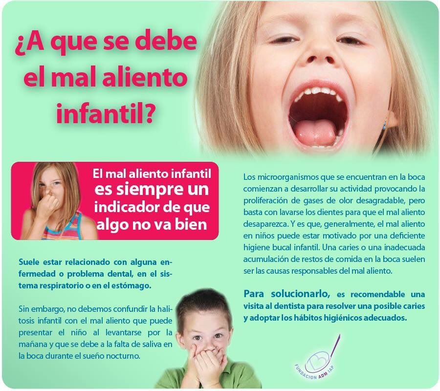 odontointfam's tweet photo. ¿Mal aliento infantil? No lo dejes pasar, la salud de tus hijos es primero #sonrisasana https://t.co/EUxBc3VpZZ