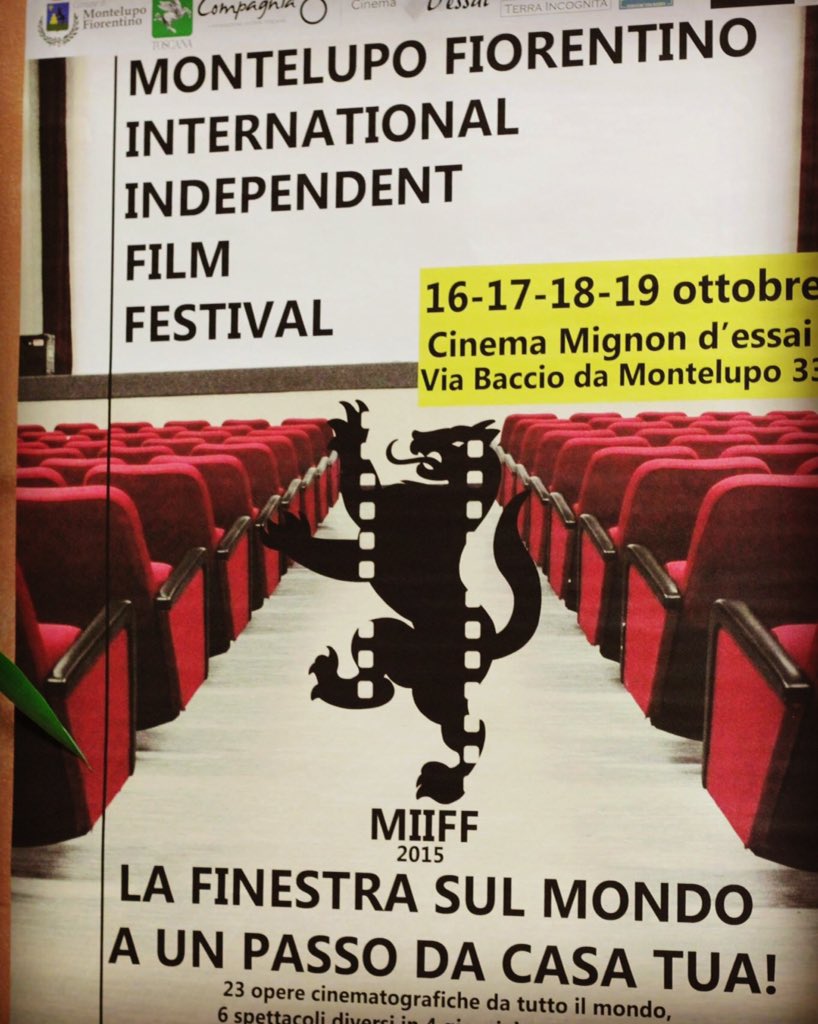 MIIFFEST's tweet photo. Dall'archivio fotografico del #MIIFF15: il poster della prima storica edizione del Festival.
Road to #MIIFF16 https://t.co/RZdGvCGa36