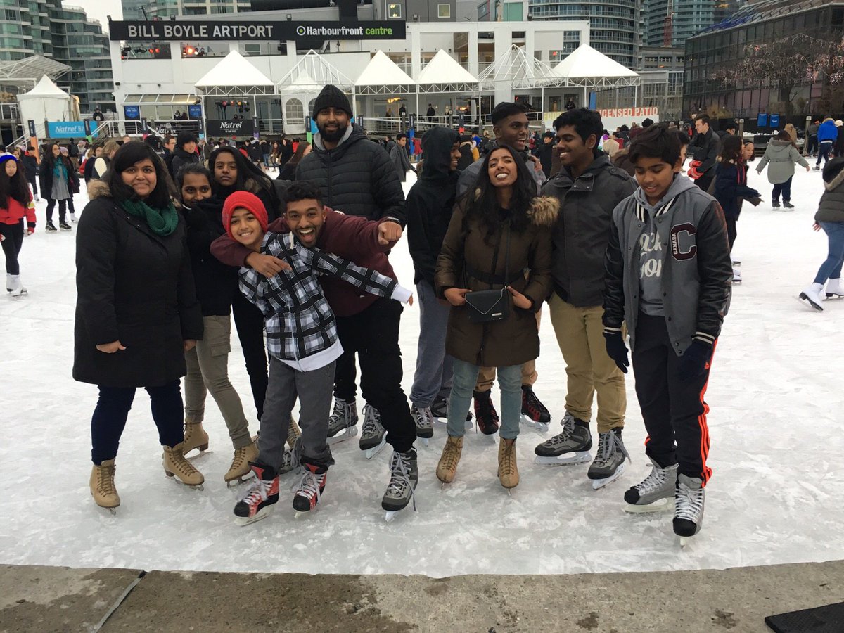 cantyd's tweet photo. Our Youth having fun skating at harbour front!
#CanadianLiving #Youth #CanTYD
#WinterFun #Tamil
#HappyHolidays https://t.co/EFr52y5jK3