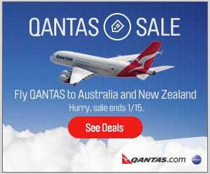 QantasUSA's tweet photo. New Year Sale! Flights to Australia on sale! Make AU your next travel destination in 2016. https://t.co/ZXtKT28kqP https://t.co/zutLWZhVM0