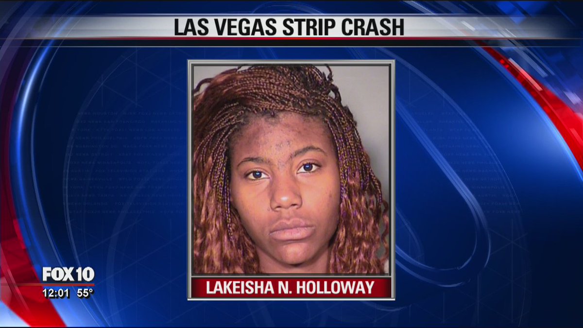 FOX10Phoenix's tweet photo. Prosecutor: Driver held in Vegas #stripcrash had pot in her system https://t.co/S8tsWHjUsd https://t.co/vRRC0oiHUN