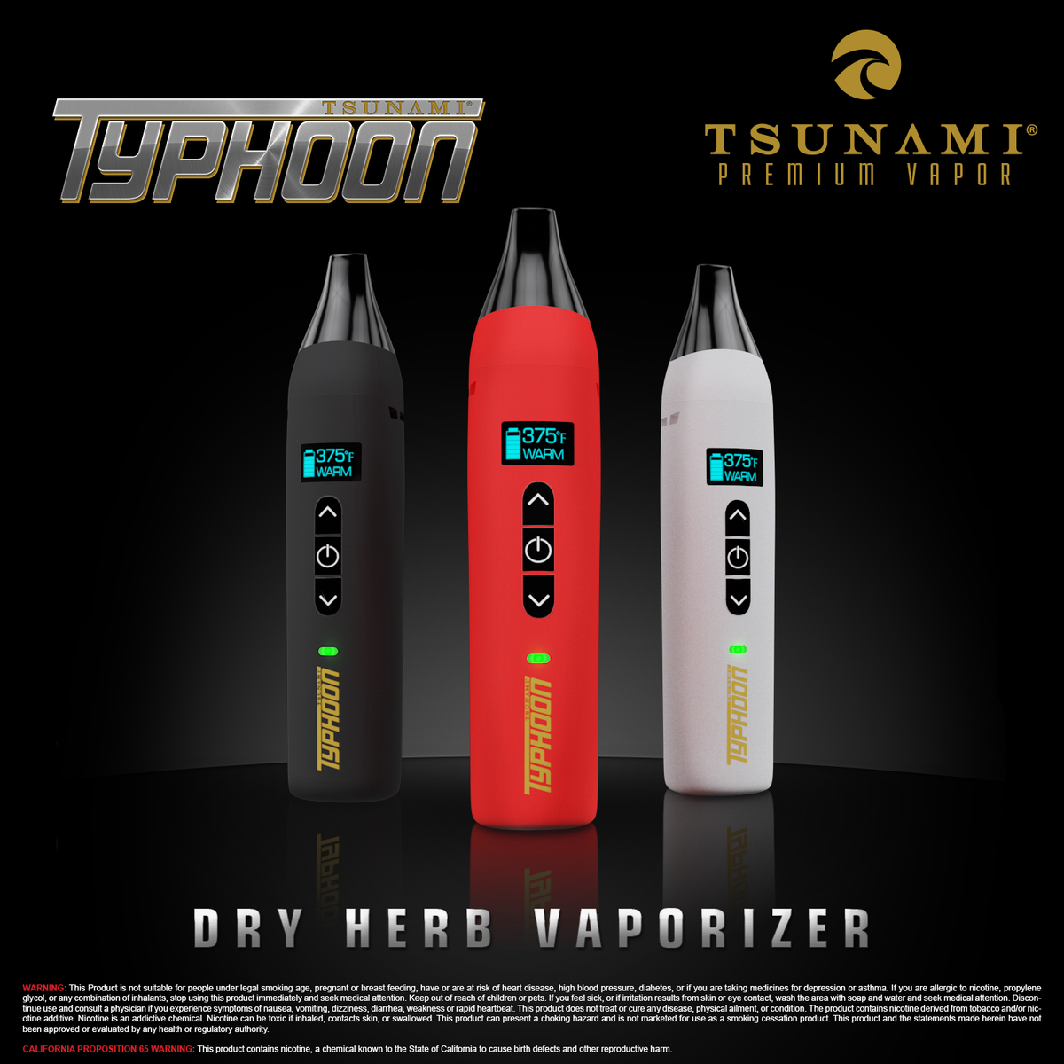 Tsunami Vapor Glass On Twitter The Tsunami Typhoon Dry Herb