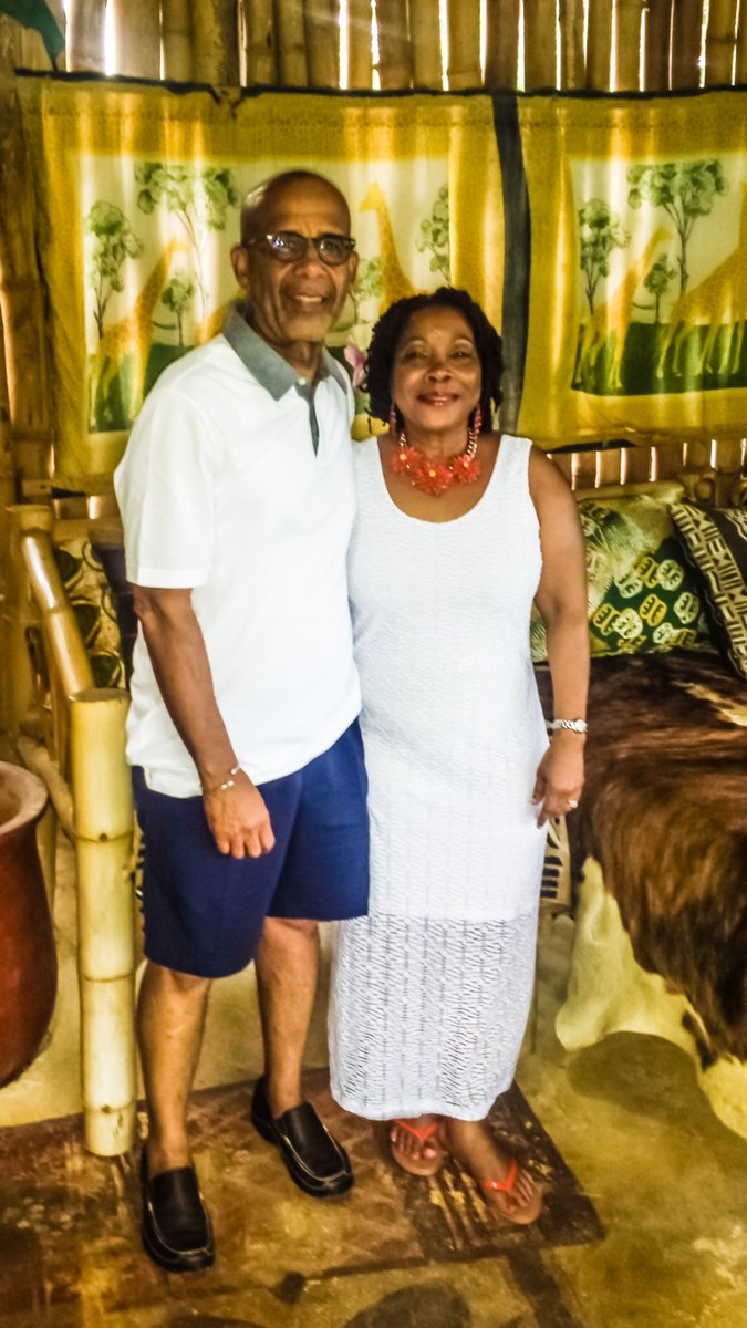 GreatHutsResort's tweet photo. Happy 10th Wedding Anniversary to Lynvall and Minnie Holness, who just renewed their vows in our Fig Tree Lounge. https://t.co/q2AlESVXIT
