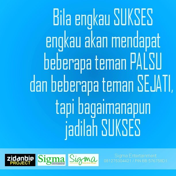 jadilah sukses