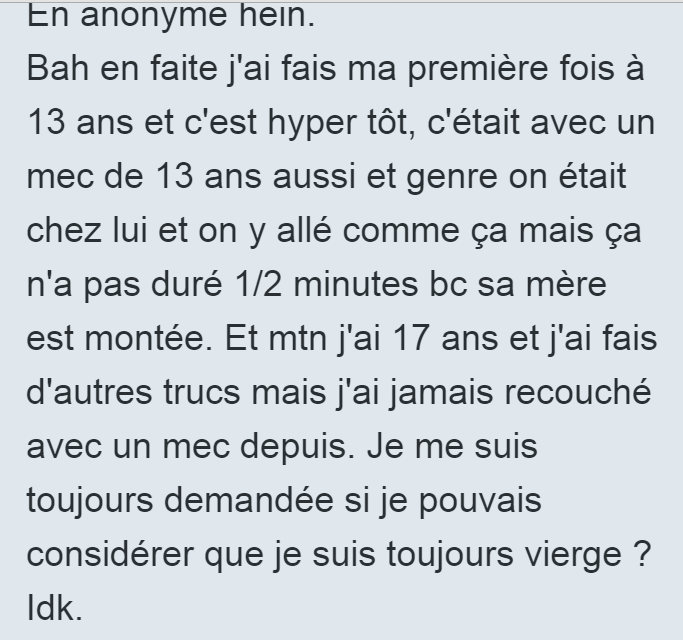 LesPiresConfess's tweet photo. Ptdrrrrrr vous pensez qu'elle est vierge ou pas ? https://t.co/6ADoSNknXH