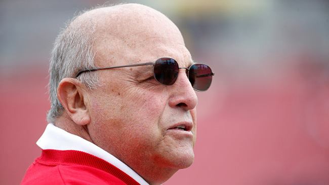 To wish Barry Alvarez a Happy Birthday and good luck tonight in the Holiday Bowl!  