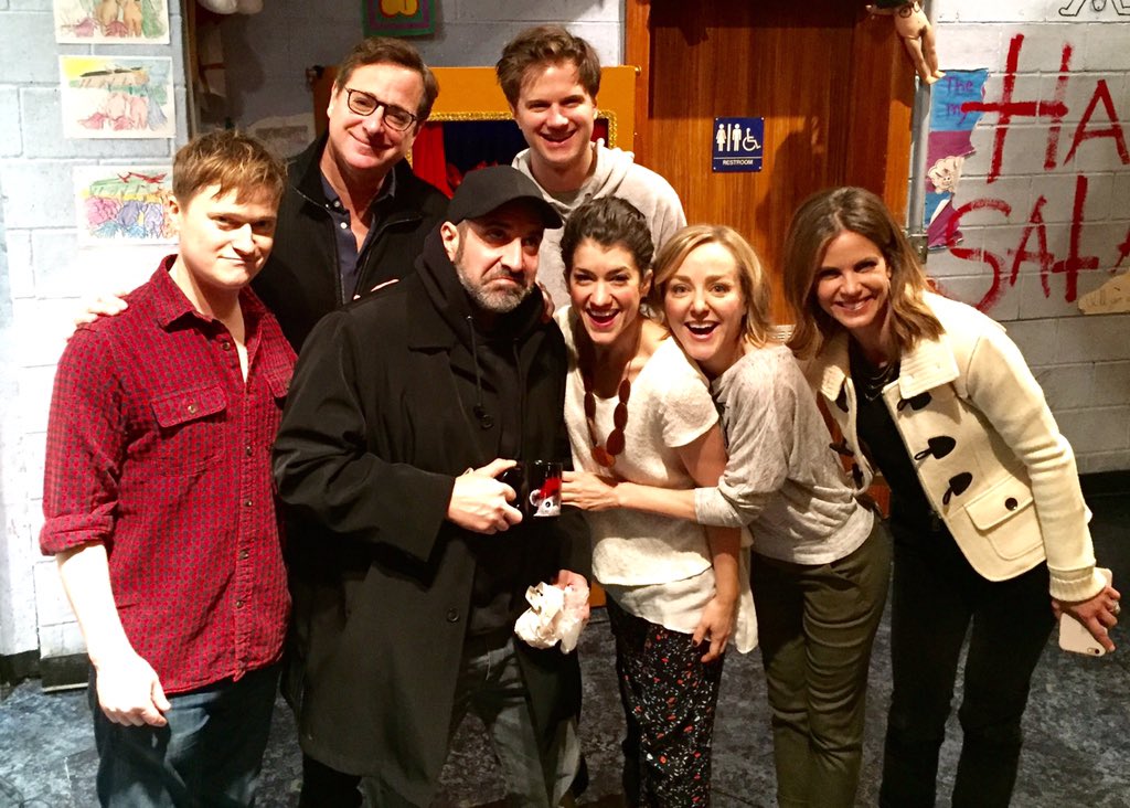 We loved having the wonderful @NMoralesNBC and my brilliant comedy pal Dave @Attell @HandToGodBway today.