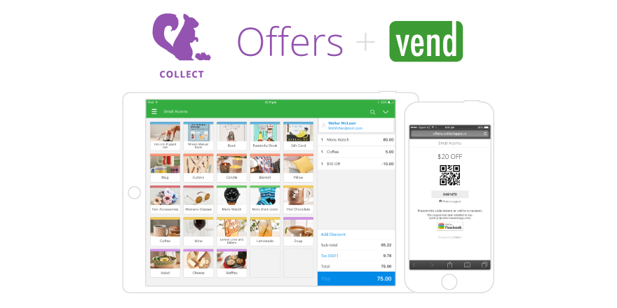 CollectApps's tweet photo. Targeted email Offers and coupon redemption made easy with #CollectOffers + @vendhq https://t.co/zsHzESybrU https://t.co/V0N7oukJdN