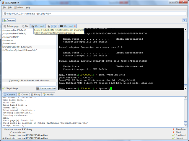 AndereKE's tweet photo. jSQL Injection v0.73 - Java Tool For Automatic SQL… https://t.co/fq7Qk6sp69 #DatabaseInjection #Injectiontool #java https://t.co/ScCMUqfMq9
