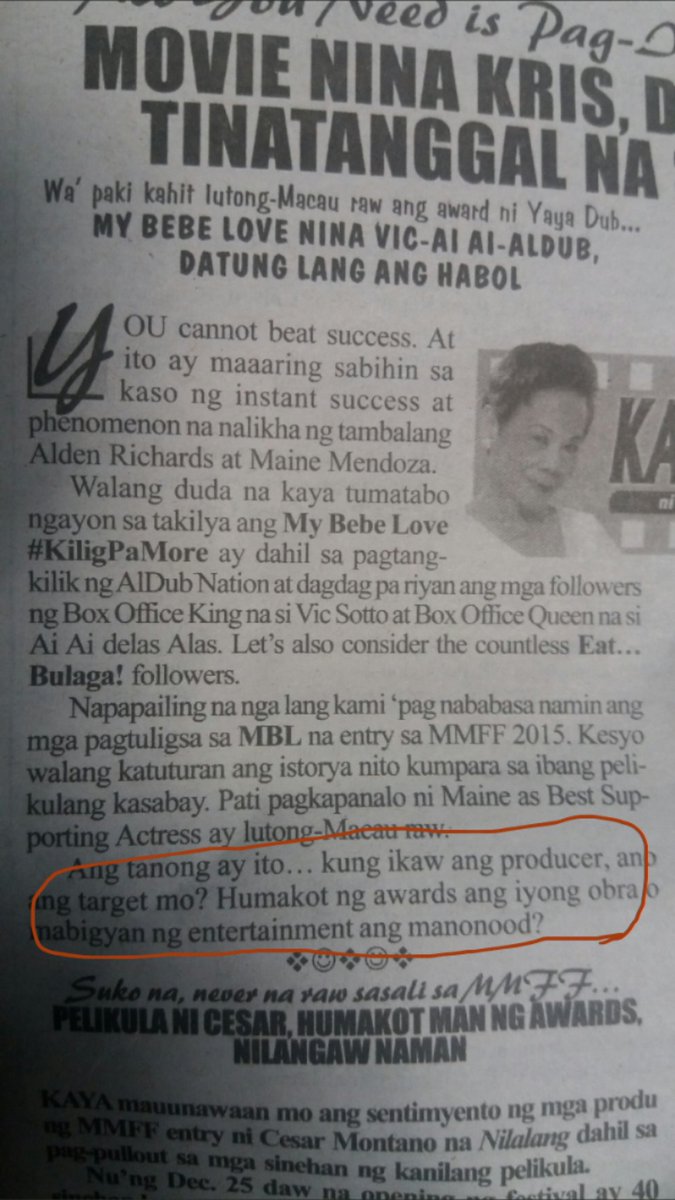 Yanie_35's tweet image. &quot;You cannot beat success&quot; #ALDUB24thWeeksary