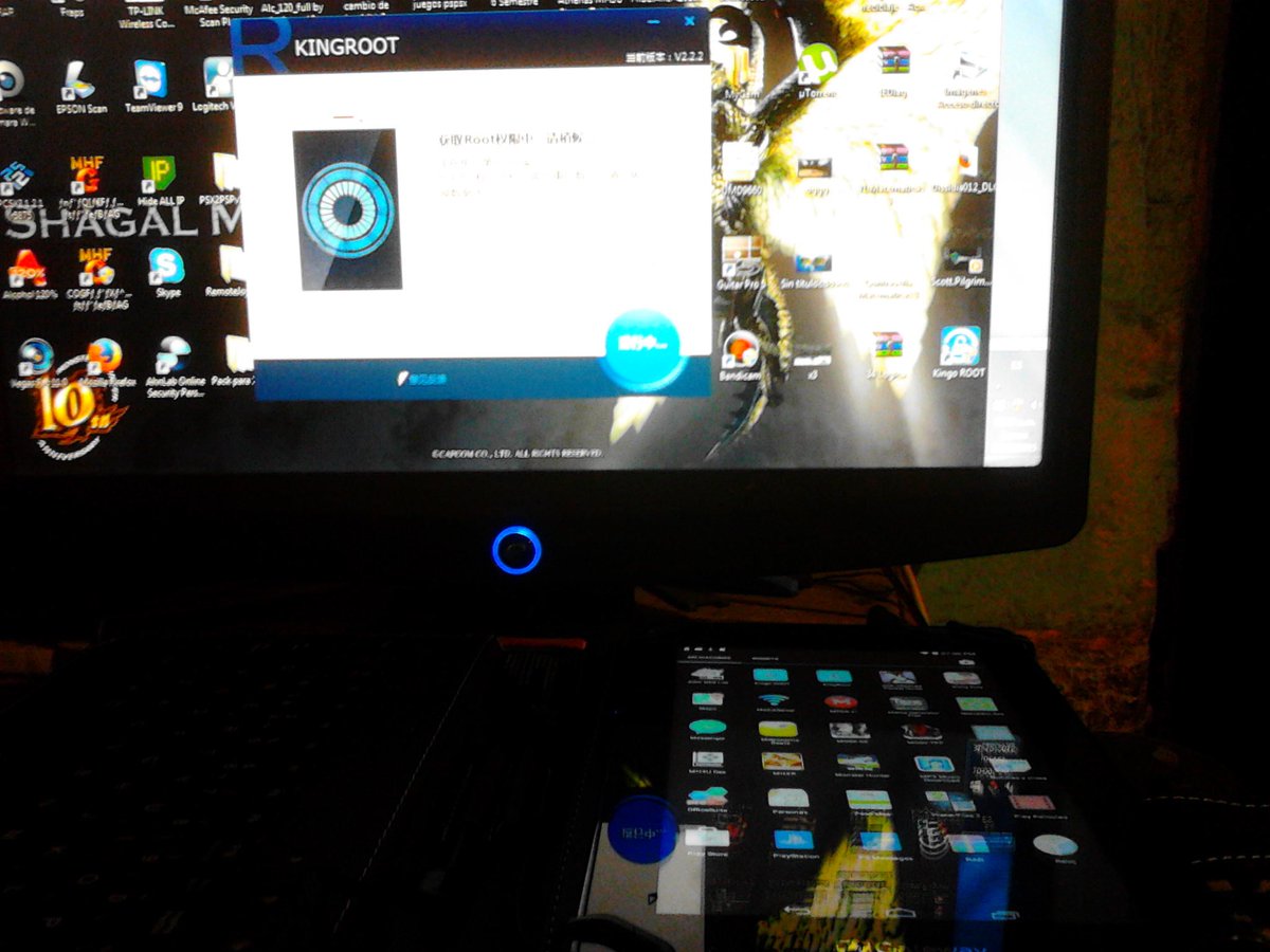 Luislion08's tweet image. A #Rootear mi tablet con el #usbdebugging al fin después de horas de intentos fallidos n__n