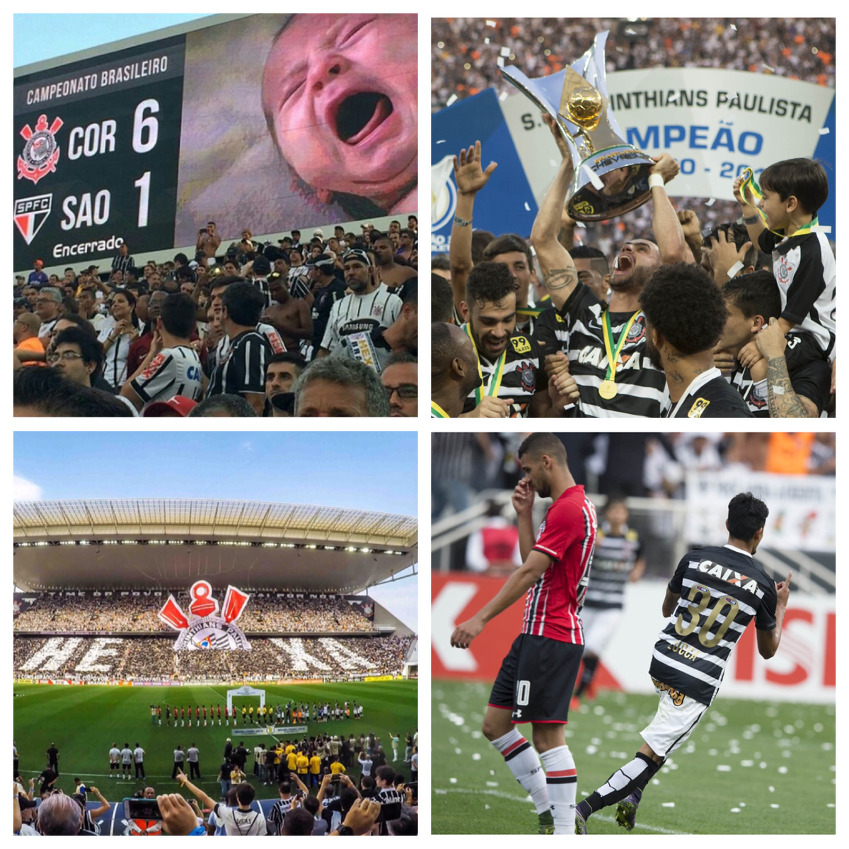 Corinthians's tweet photo. Nada como relembrar o grande momento de 2015 no último dia do ano. Bom dia, #Fiel! #VaiCorinthians https://t.co/RyZBZ705Va