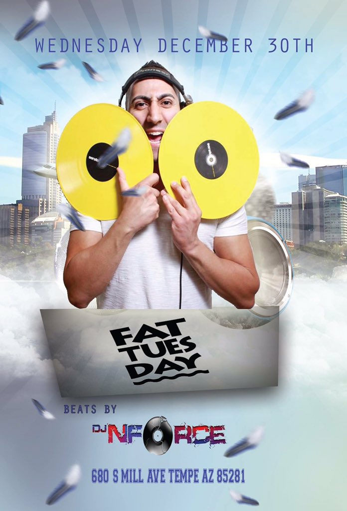 DJNFORCE's tweet image. Tonight!!! @fattuesdaytempe #asudevils #realdjs #edm #millave #tempe #mill #hiphop #dj #djs #asu #sundevils