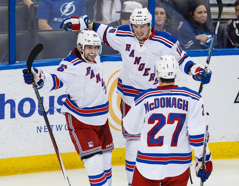 New York Rangers on Twitter "NYR win it!! That's a 52 final here in