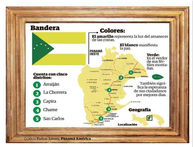 Resultado de imagen para Provincia de Panama Oeste