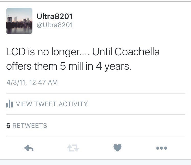 atxdisco's tweet photo. Just sayin... #in2011 #lcdsoundsystem https://t.co/9py1dSHZvn
