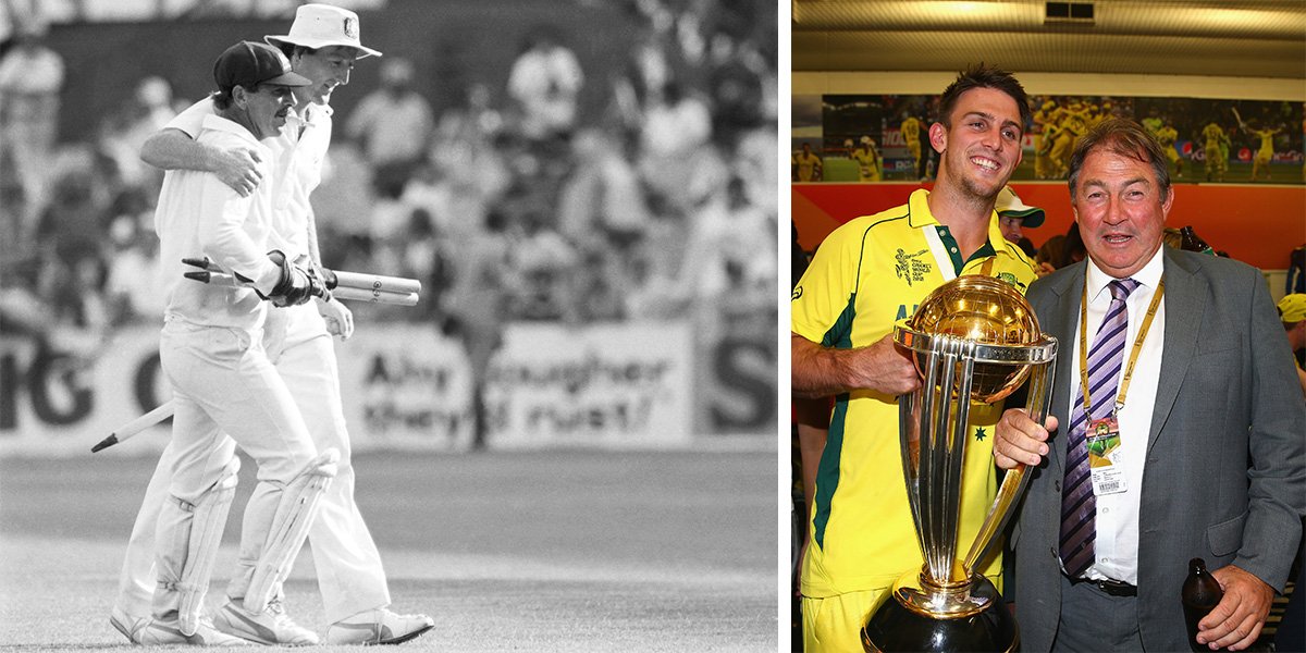 A dad to Test stars and an champion in his own right. Geoff Marsh is 57 today. Happy birthday Swampy! 