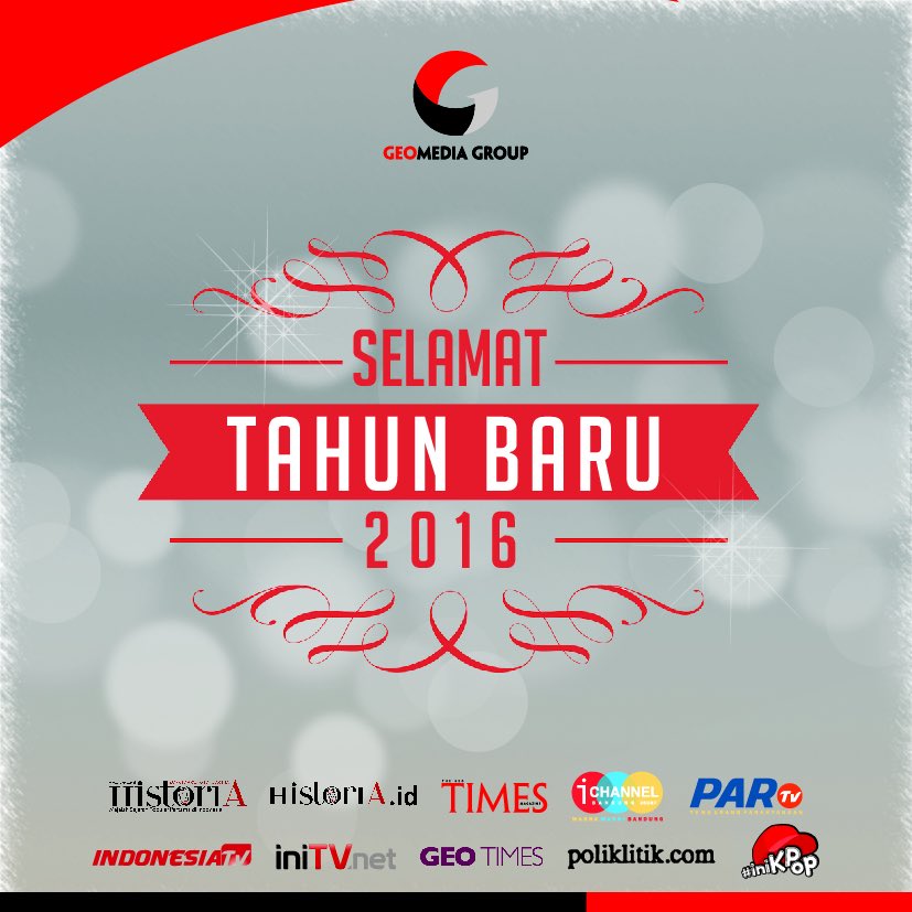 Selamat Tahun Baru 2016.