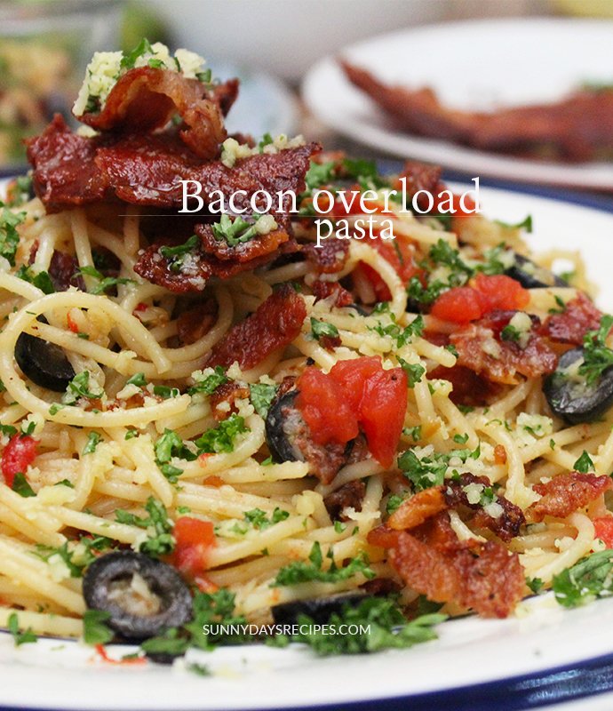 Winnipegfoodie's tweet photo. What are you cooking for New Year's Eve? #baconpasta #bacon #nye2016 #recipes #yummy #foodiechats #foodies https://t.co/nyucjHpZsl