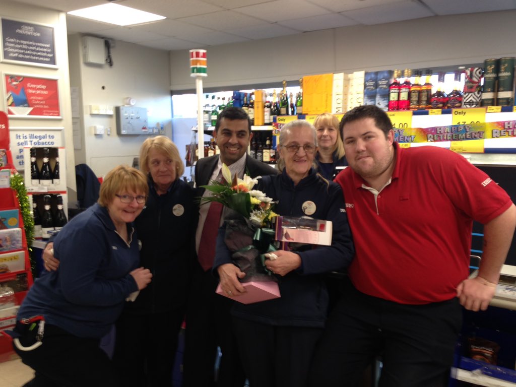 nuneaton2974's tweet photo. Wishing Patricia Twigger a very Happy Retirement. All the very best from us all.@Doyle123mac @Stevejtait @nilvit https://t.co/8iZVV5Unr6