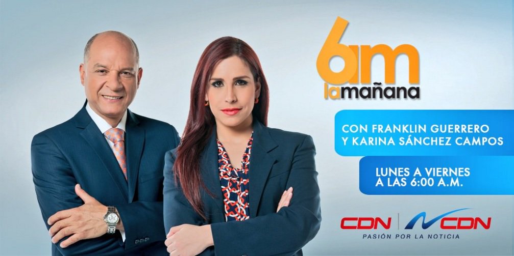 cdn37's tweet photo. Al aire @6AMLaManana con @FRANKLINAGUERR1 y @KariSanchezC. https://t.co/oiaY9ZFaeI