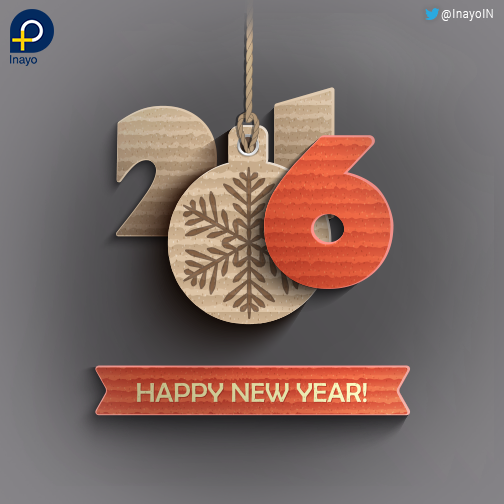 InayoIN's tweet photo. Inayo wishes you a year full o good health and wealth. Happy New Year, 2016! https://t.co/KbfRJkB3CM