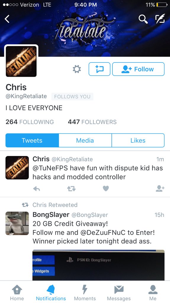 TuNeFPS's tweet image. This kid is a fan... Easy 15$. Then disputed.. Called out hacks... We streamed... He is awful! RT to BLACKLIST!