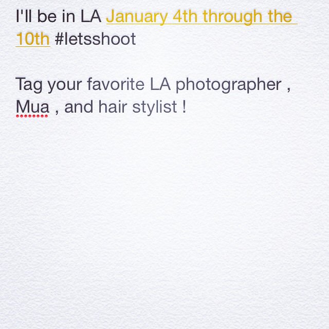 MeetsydneyD's tweet photo. help me out and tag your favorite #laphotographer #LAMakeupartist #Lahairstylist &amp; #LAartist I'm looking https://t.co/3HtiNQFUq6