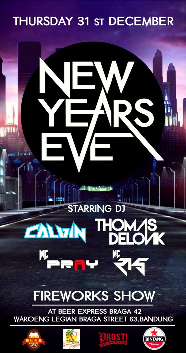 beerexpressIND's tweet photo. NEW YEARS EVE PARTY, ONLY AT BEER EXPRESS BRAGA 42 &amp; LEGIAN BRAGA 63 https://t.co/1SWbqoXF99