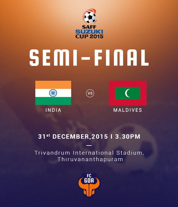 FCGoaOfficial's tweet photo. It's time to #BackTheBlue as the @AiffMedia takes on Maldives in the @SAFFSuzukiCup semi-final today!
#ForcaIndia https://t.co/HiRDZnozk8