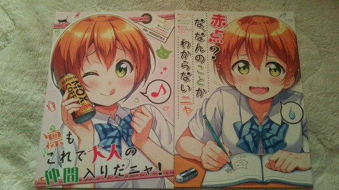 あと、メロブで買った最高にかわいい凛ちゃん本 