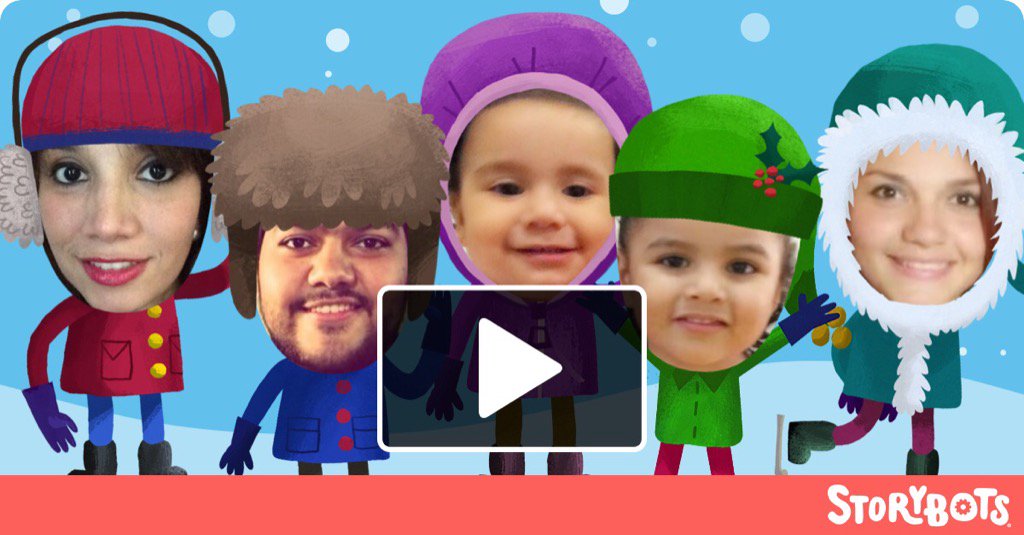 liilavr's tweet photo. Look who’s gone "crazy" for #Christmastime with the @StoryBots! #tada https://t.co/bDgagMtMBR https://t.co/A8FqHx0vz6