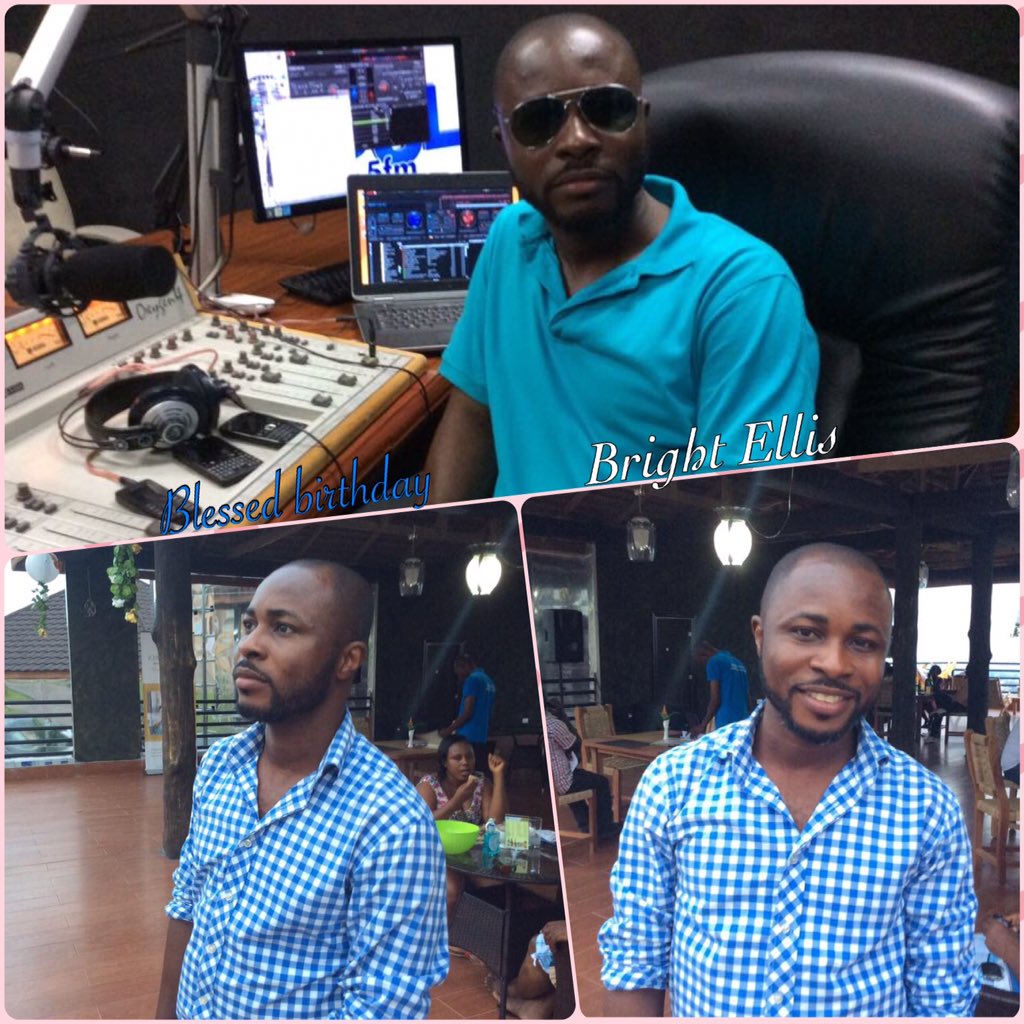 Lambert_Coffie's tweet photo. Happy birthday to @IamBrightEllis. #muchlove @kgbed @kuul1035fm @ElvyssB @DJCaleb1035 https://t.co/tvDegrPrTn