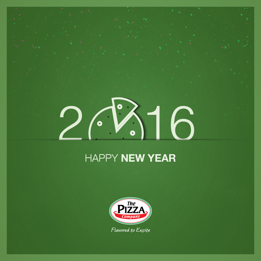 May you have a celebration as large as our pizzas. #Celebrations #NYE #TPCUAE