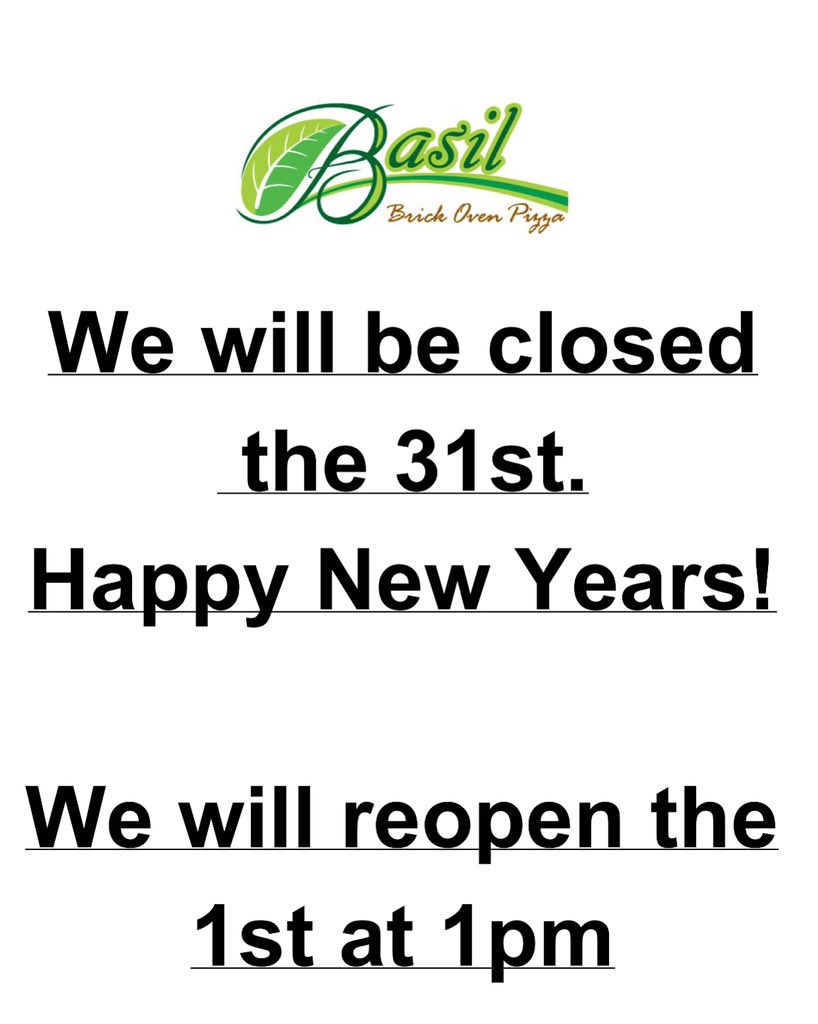BasilBrickOven's tweet photo. https://t.co/FM1kK2XFzo