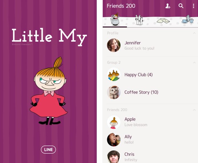 Inwepo On Twitter Tema Line Official Android Ios Gratis Little My Https T Co Xju2895zyf Https T Co Pkczv80vf0