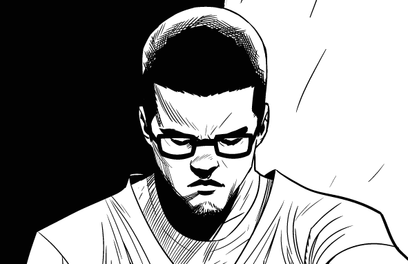 nelsonblake2's tweet photo. Late nate desk shot, let's go! #makecomics #drawdrawdrawdraw #inkinkink
#Romulus https://t.co/vNywyXgnka