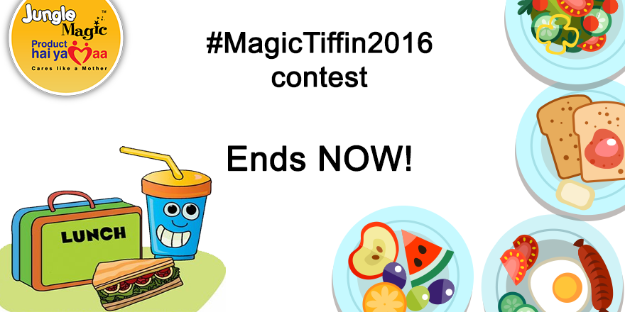 Jungle_Magic's tweet photo. Thank you for your overwhelming response for #MagicTiffin2016 
The #contest ends now! https://t.co/3nNFe1To2s