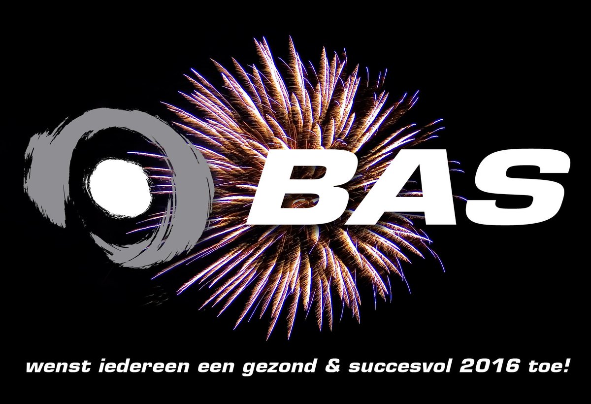 BAS wenst iedereen een gezond &amp; succesvol 2016 toe!