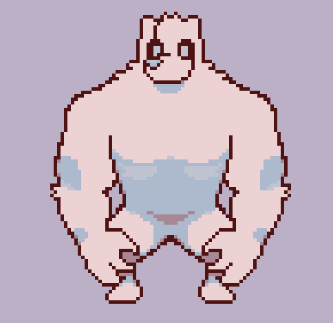 aftertalecomic's tweet photo. A Gasterdog sprite for your enjoyment. https://t.co/u4AgrlaJh2