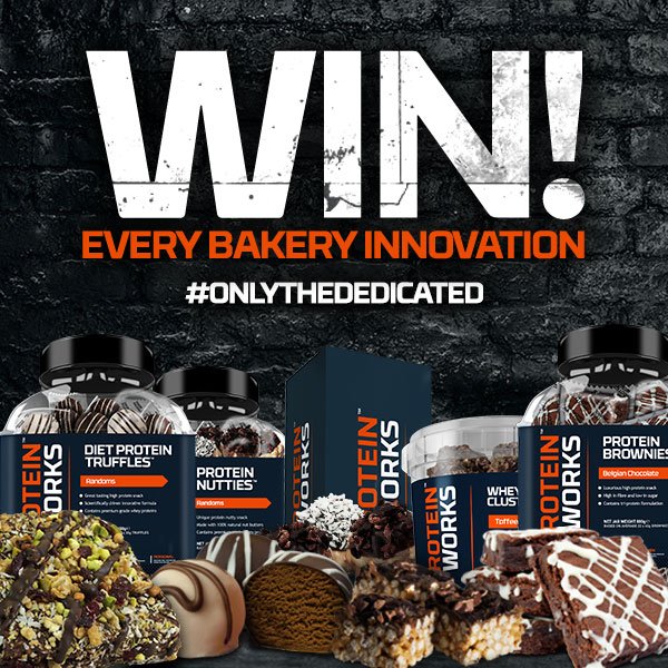 TheProteinWorks's tweet photo. WIN EVERY PROTEIN BAKERY INNOVATION!
To enter:
- RT
- @ a friend + add #OnlyTheDedicated
https://t.co/SUV8TTGRFT https://t.co/YTSvdBRNF0