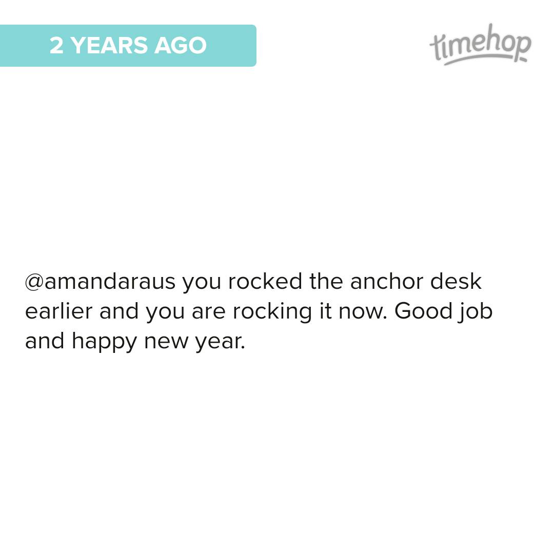 ctnerfer's tweet photo. Look at what was in my @timehop! @amandaraus https://t.co/YJ2koq0rGa
