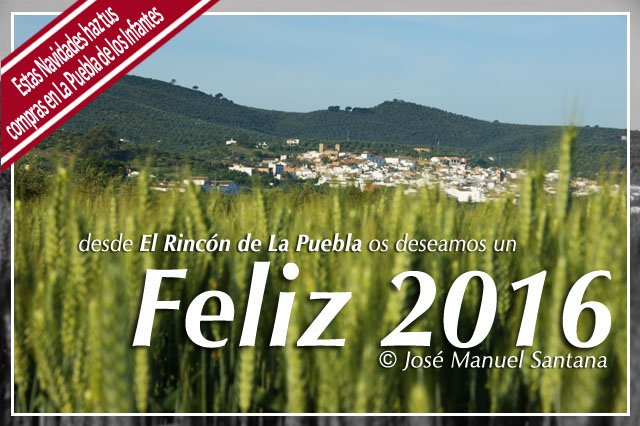 jmsantanag's tweet photo. desde El Rincón de La Puebla os deseamos un Feliz 2016 ©José Manuel Santana https://t.co/JwSdoDH17w