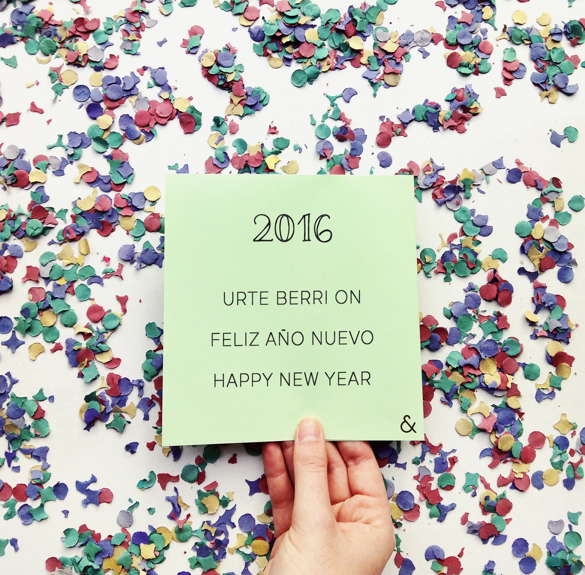 bitartean_'s tweet photo. 2015, what an amazing year. This is the beginning of something special. Happy new year to all! https://t.co/D5BFp9N0RP