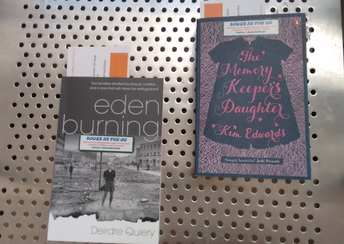 BooksAsYouGo's tweet photo. Waiting for readers at #BathSpa #bookshare https://t.co/KmMSbKCJqv