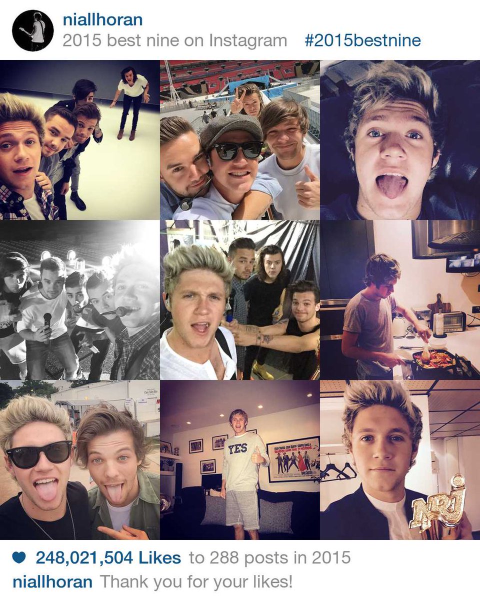 1DTeamEmilia's tweet photo. Il #2015bestnine dei One Direction su #Instagram ...scoprite il vostro al link >> https://t.co/Ow4nMmQdY0 https://t.co/yKNOb83rzg