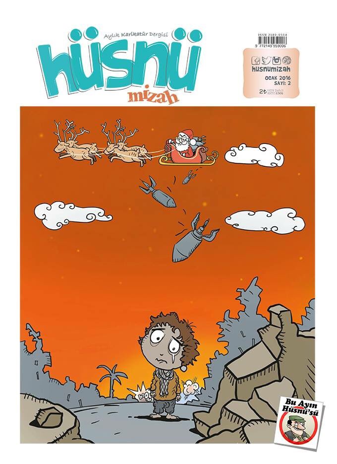 2 Ocak Cumartesi'den itibaren 2. sayı sizlerle...
#2016YılındanBeklentim #karikatür #HüsnüMizah